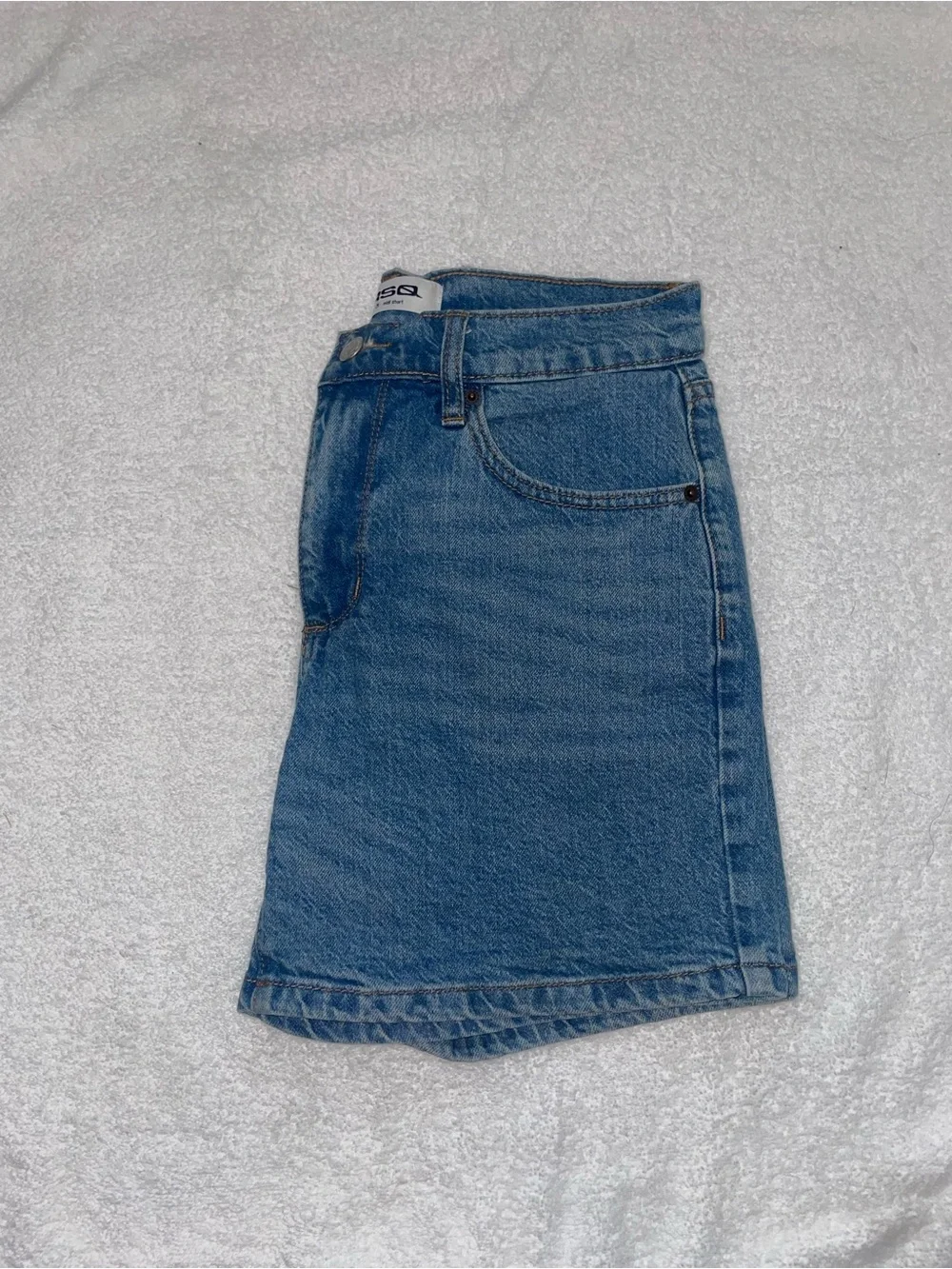 Casual Blue Denim Shorts